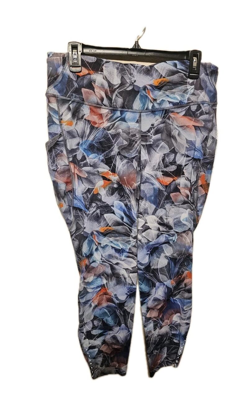 NWT Lululemon Fast Free HR Tight 25" Pockets Luminescent Floral Multi SZ 14